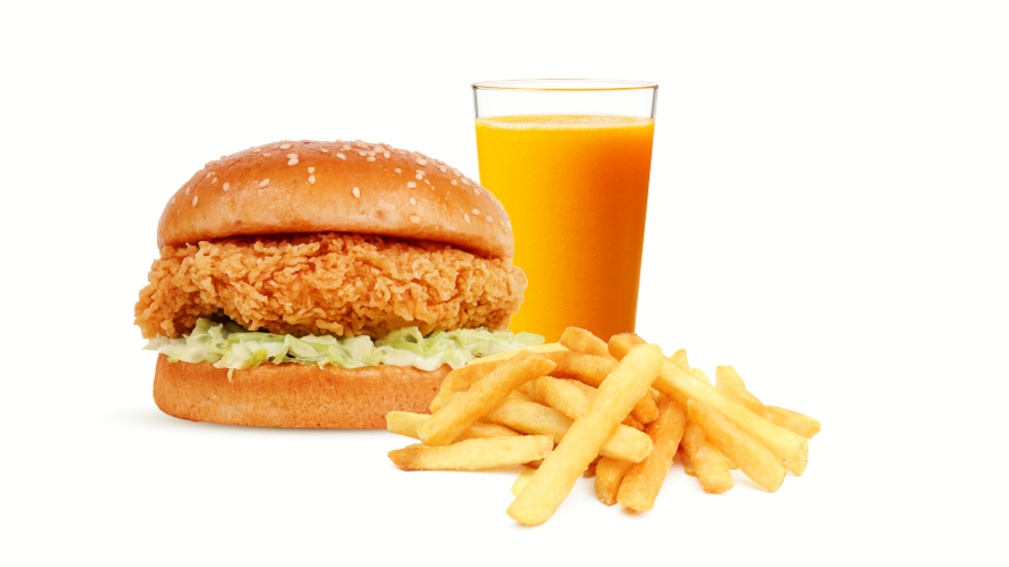 Kids Chicken Burger Meal