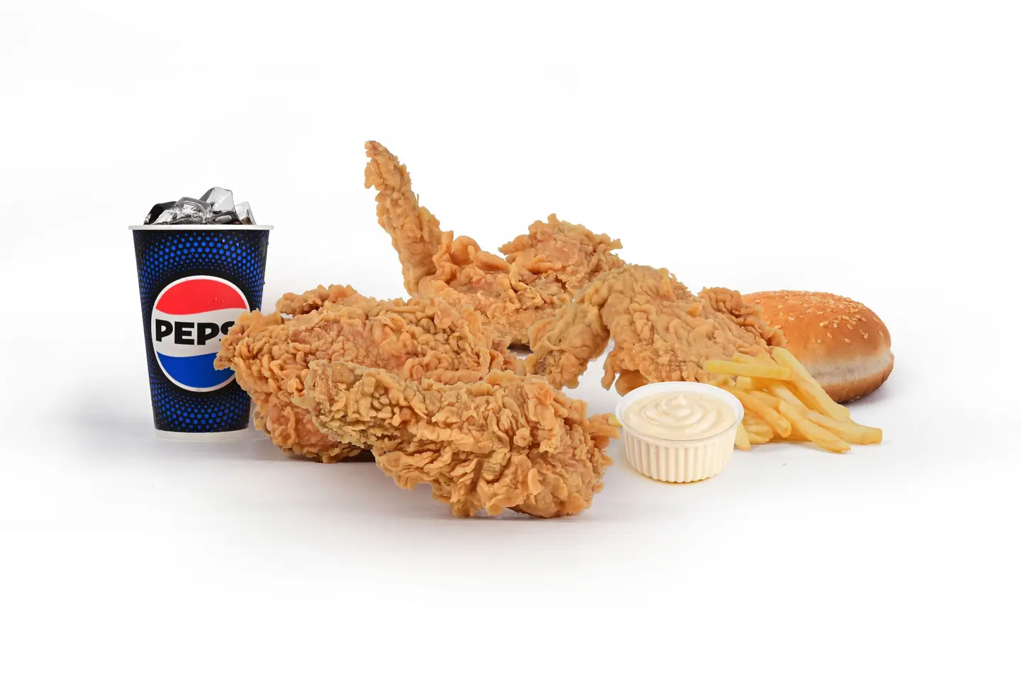 4 Pcs Broast Meal