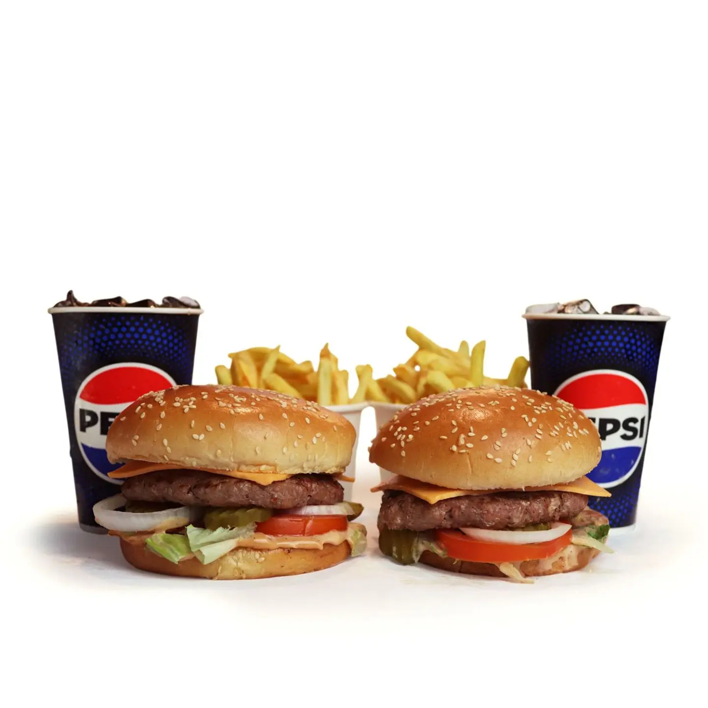 دبلها ٢ برجر لحم