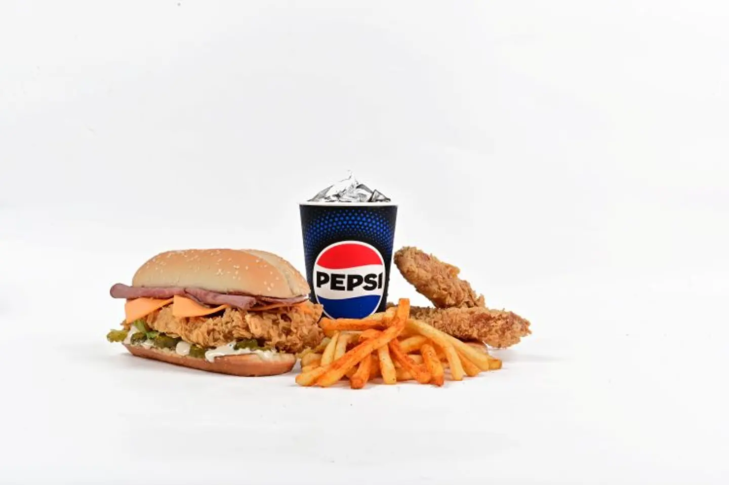 Zinger Supreme And 2 Strips Meal
