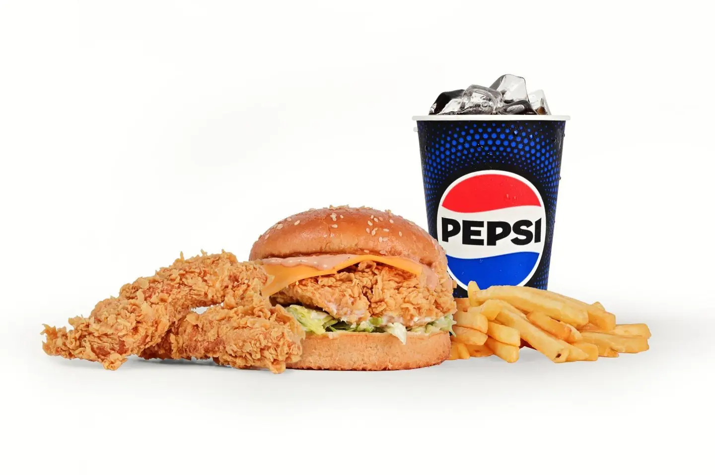 Zinger Meal And 2 Strips