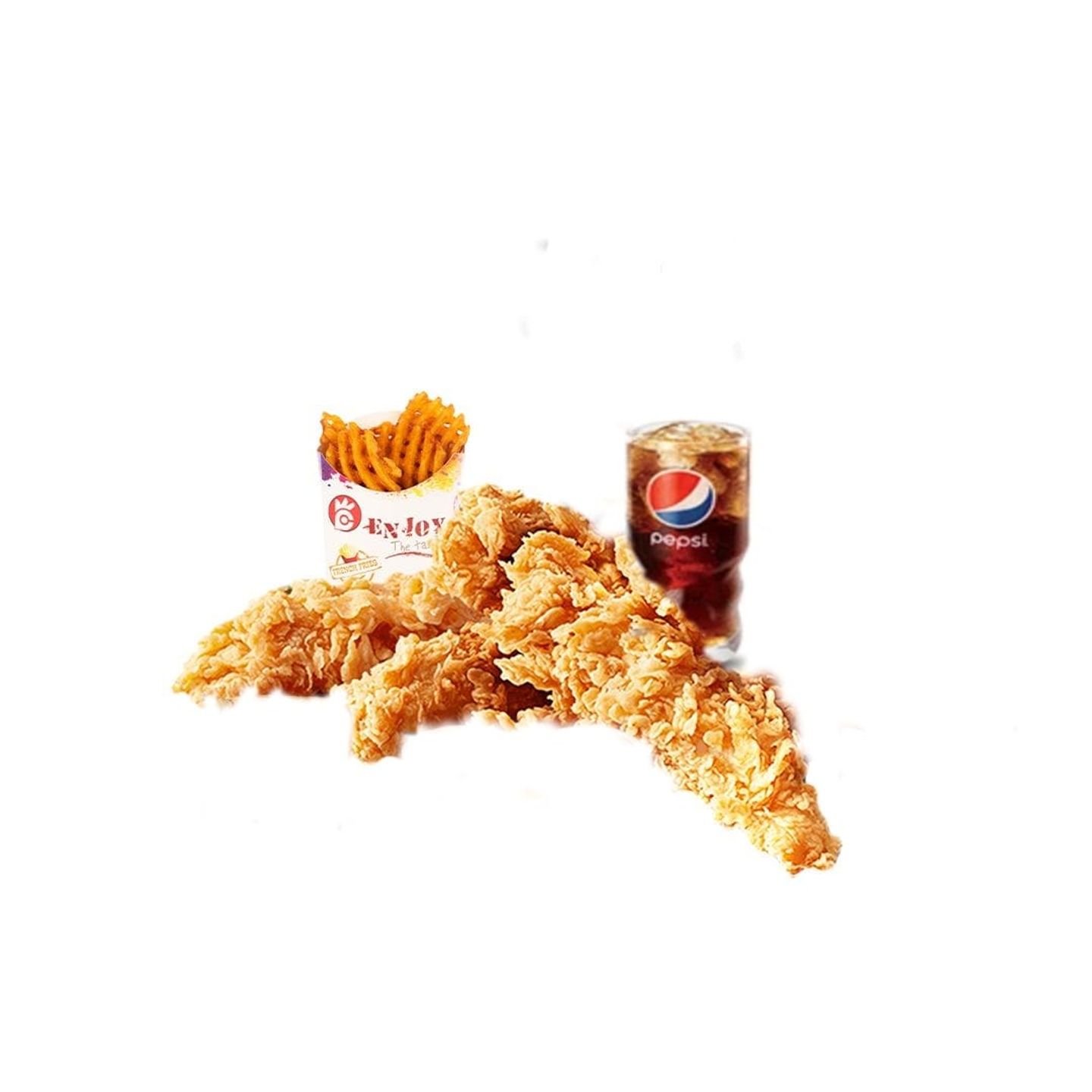 Chicken Strips Meal 3 Pcs