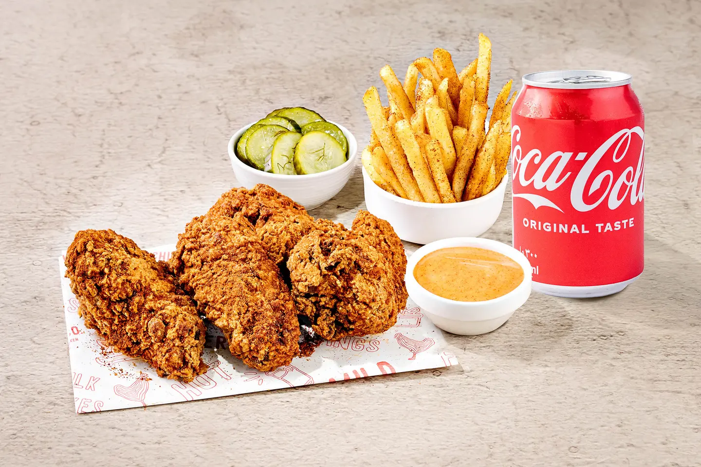 وجبة تشيكن تندر