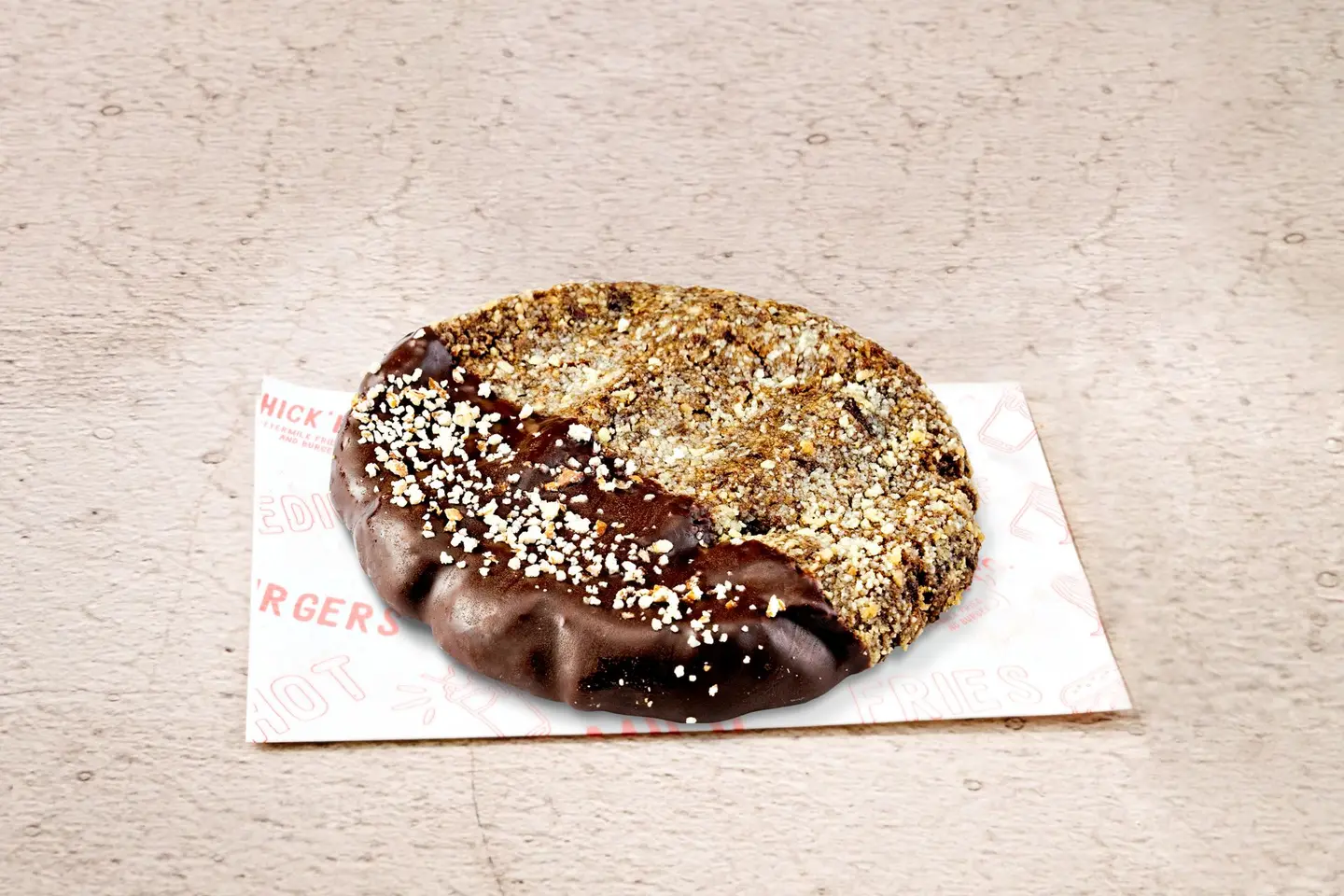 كوكيز شوكو اللوز النباتية