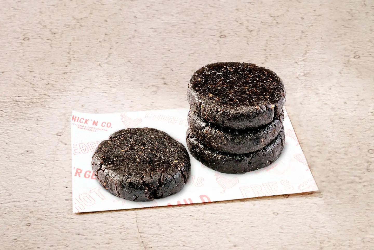 كوكيز معجون الشوكولاتة النباتية