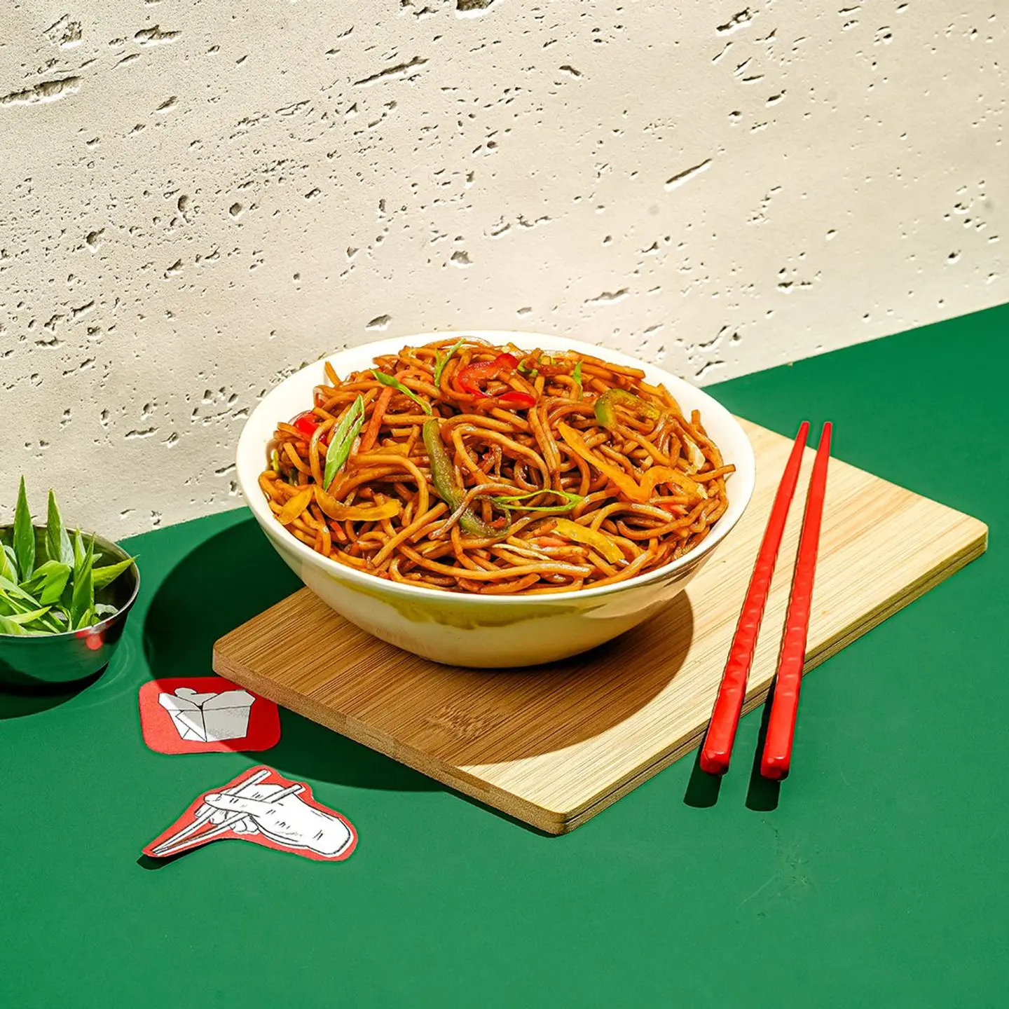 نودلز هاكا الجافة