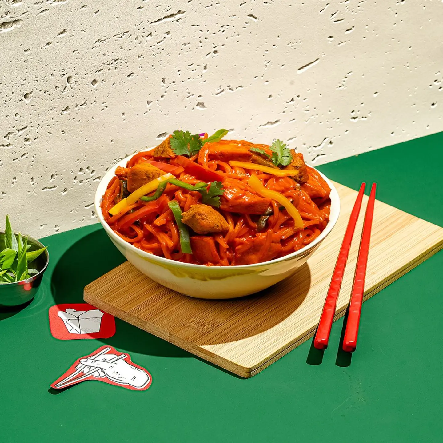 Chicken Tikka Noodles