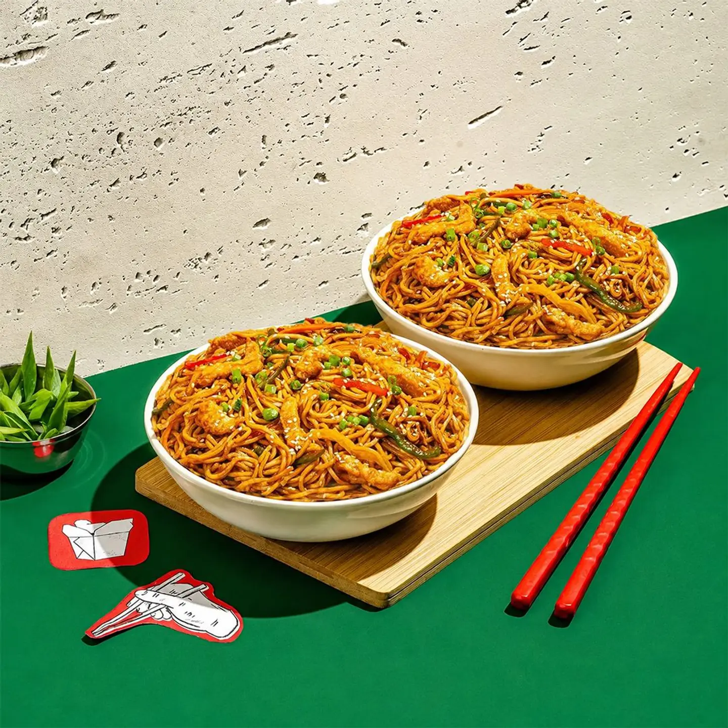 Chicken Noodles For Two