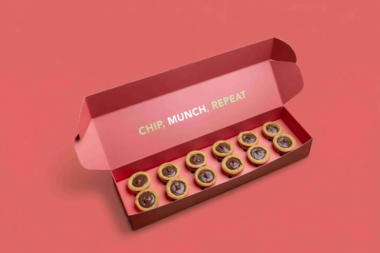 12 Pcs Nutella Mini Cookies