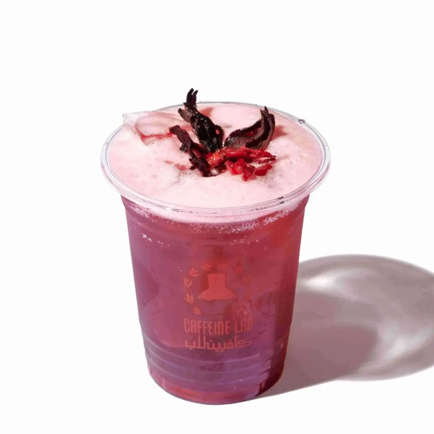 شاي مثلج الكركديه واللافندر