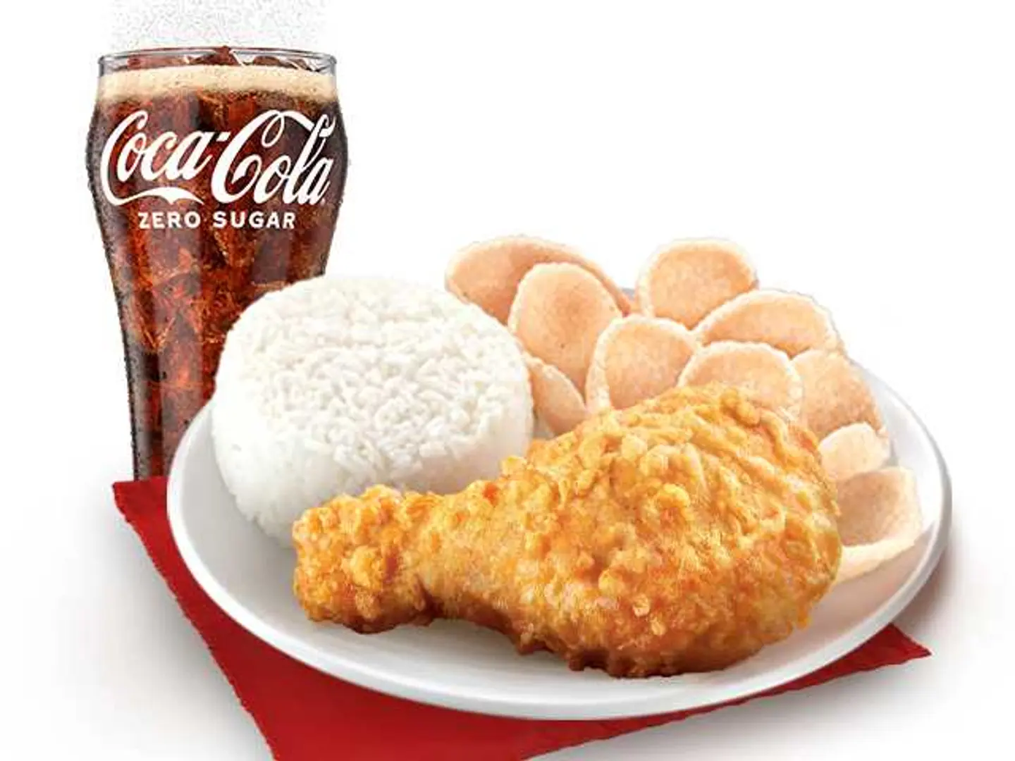 1 Pcs Chinese Style Fried Chicken Meal