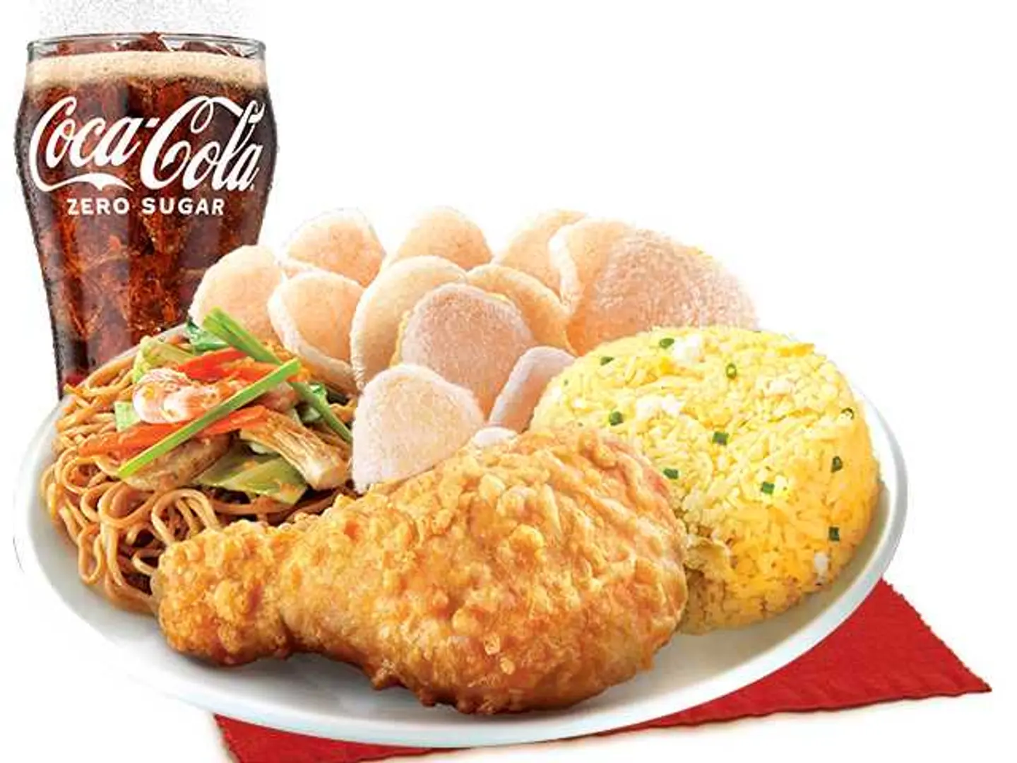 Chinese Style Fried Chicken Lauriat Meal
