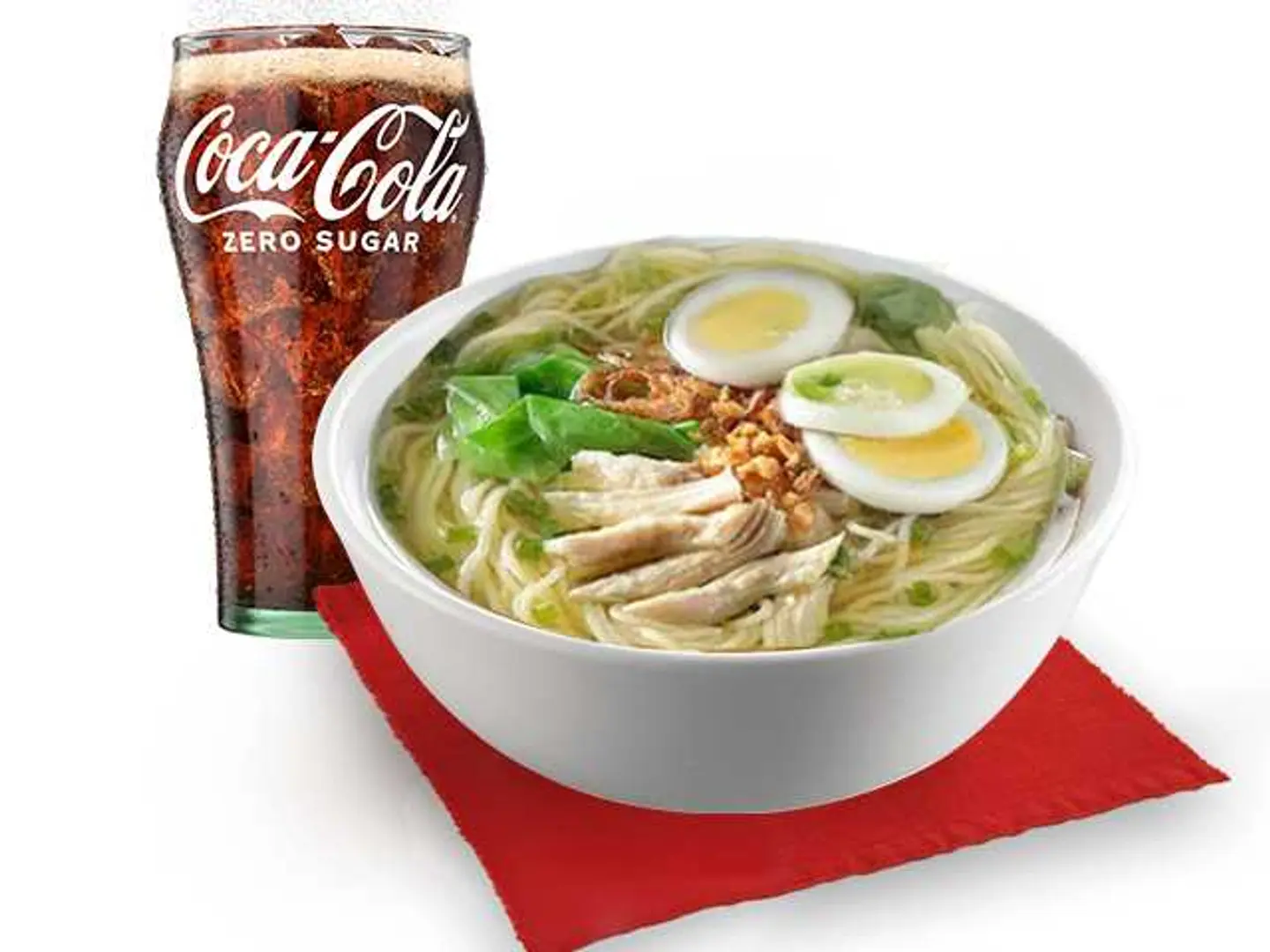 Chicken Mami With Softdrinks