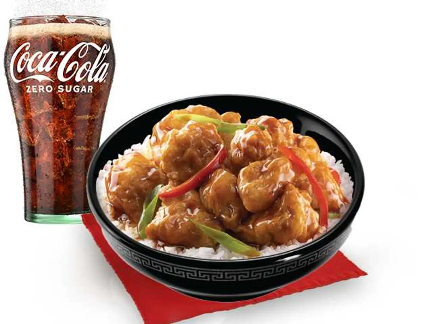 Peking Style Chicken Rice Bowl Meal