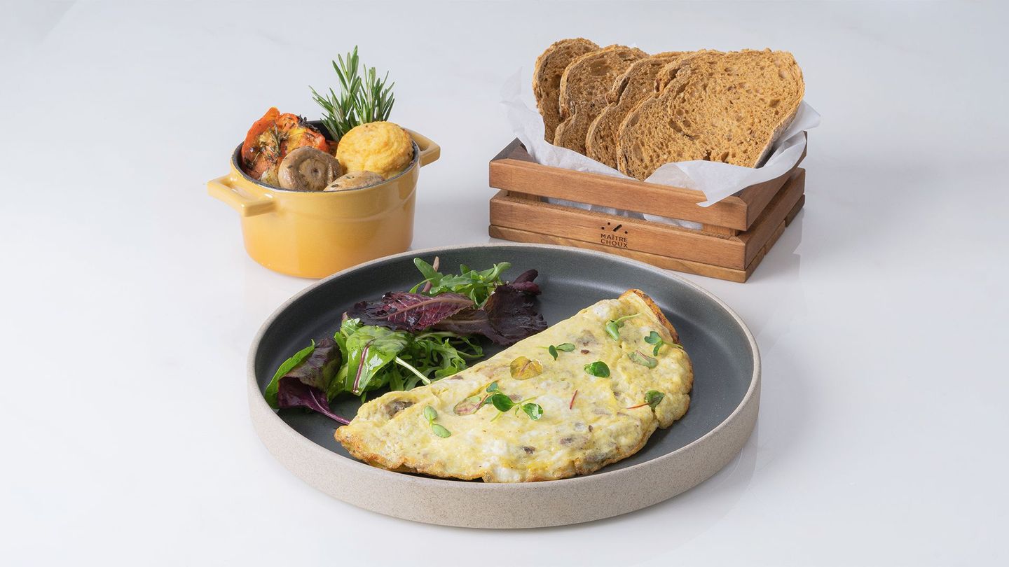 Omelette Mushroom & Cheese