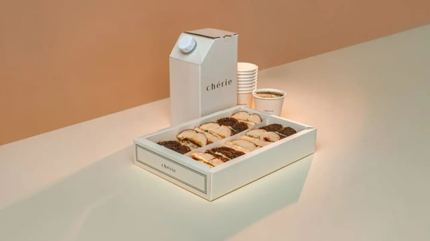 Sandwich And Coffee Box B