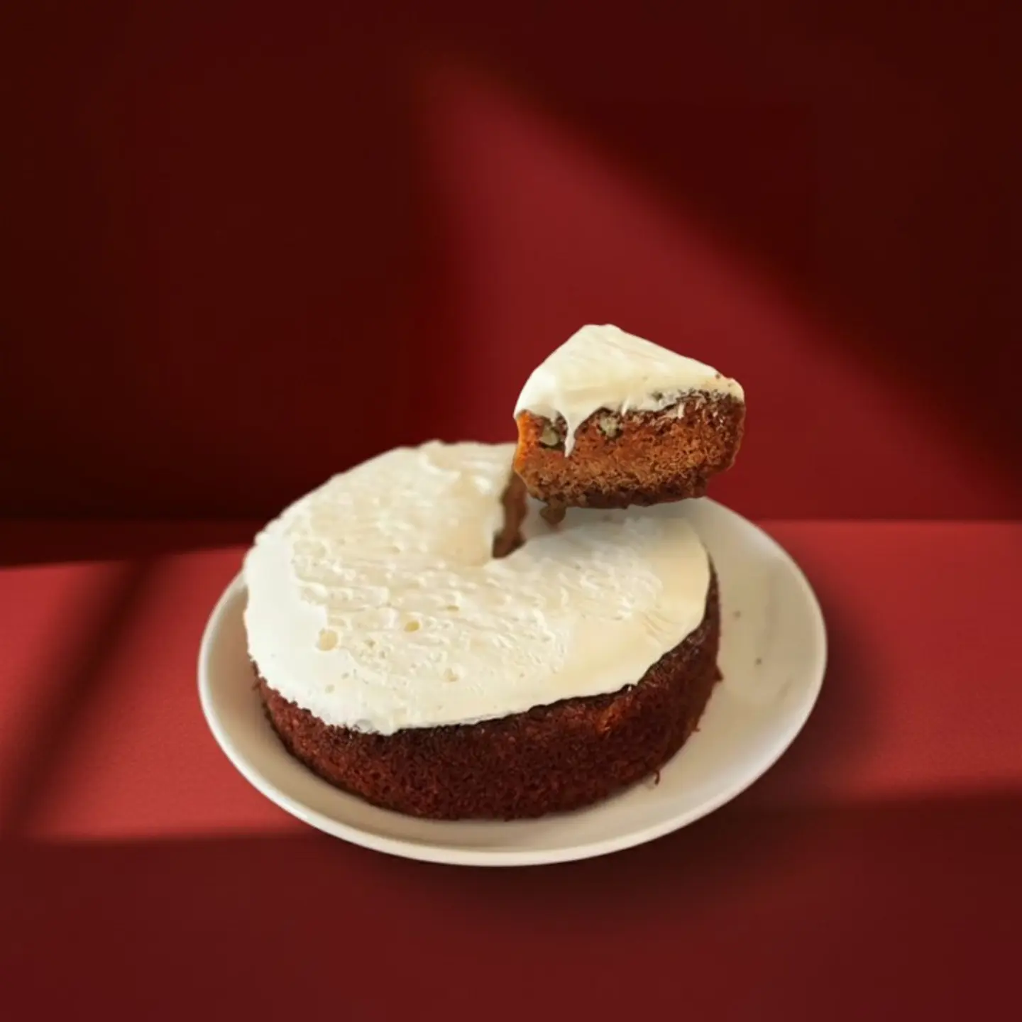 Iced Carrot Cake