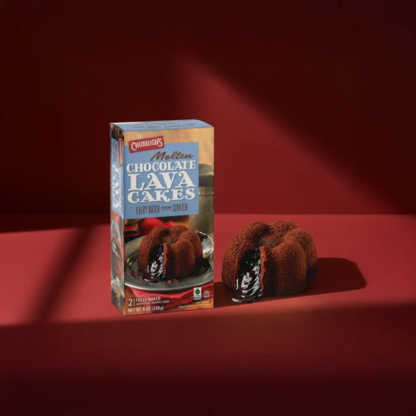 مولتن تشوكلت 2 قطعة