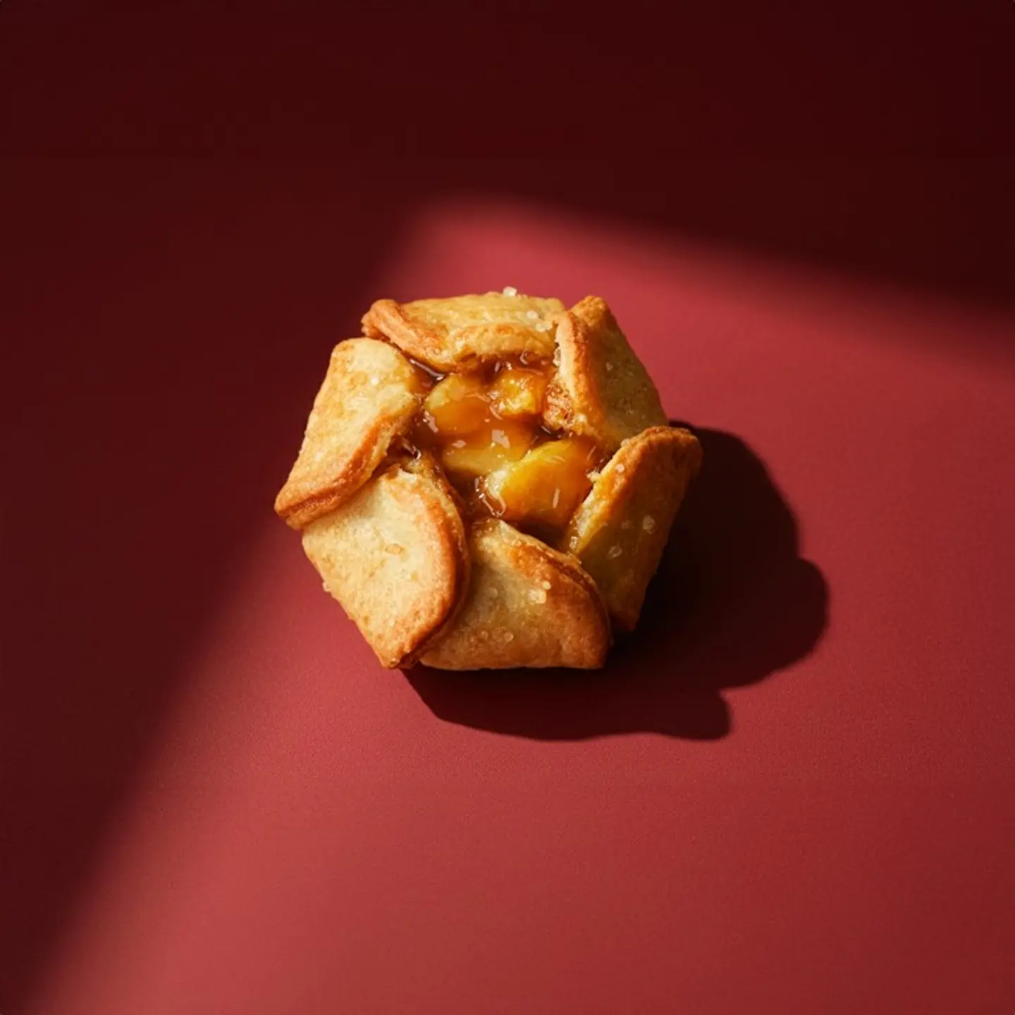 فطيرة التفاح بالكراميل