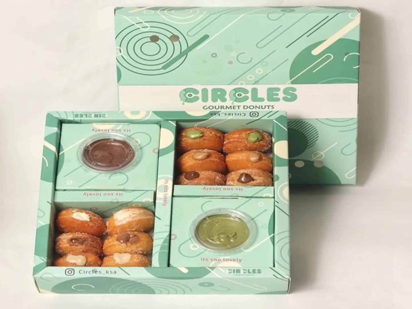 دونات محشية ميني