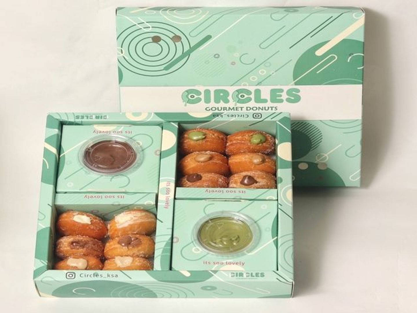 Mini Stuffed Donuts 12 Pieces