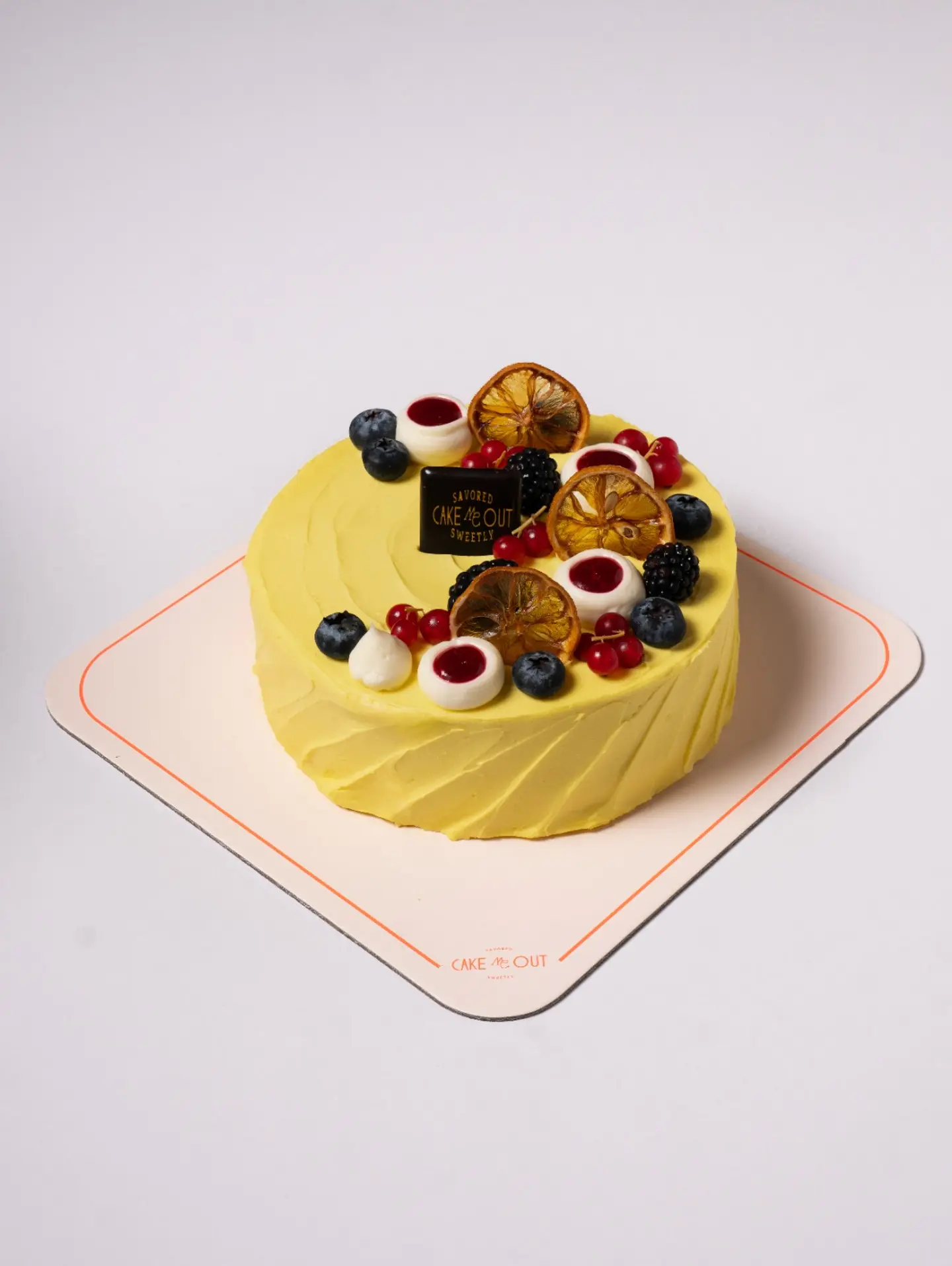 Lemon Raspberry Cake   Med