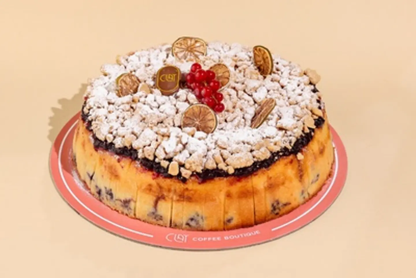 قالب إنجلش كيك ليمون كرامبل