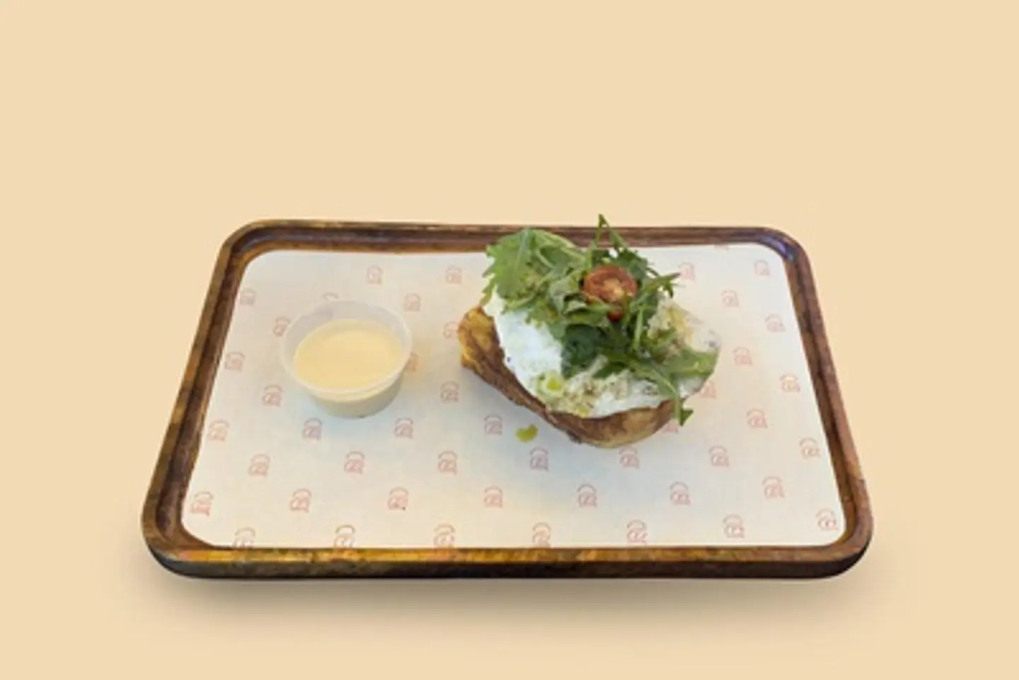 توست فرنسي بالبيض