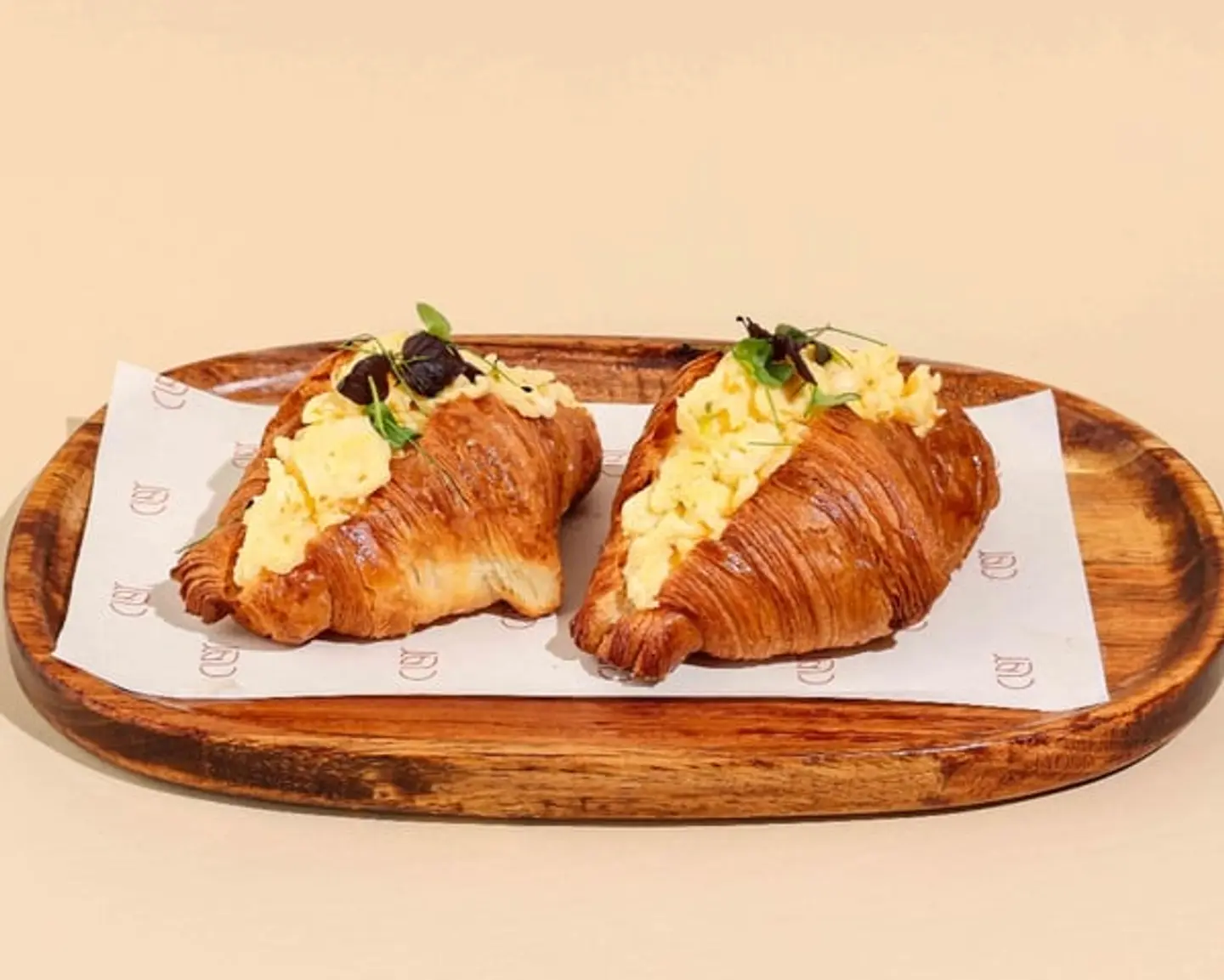 Mini Croissant Scrambled Egg