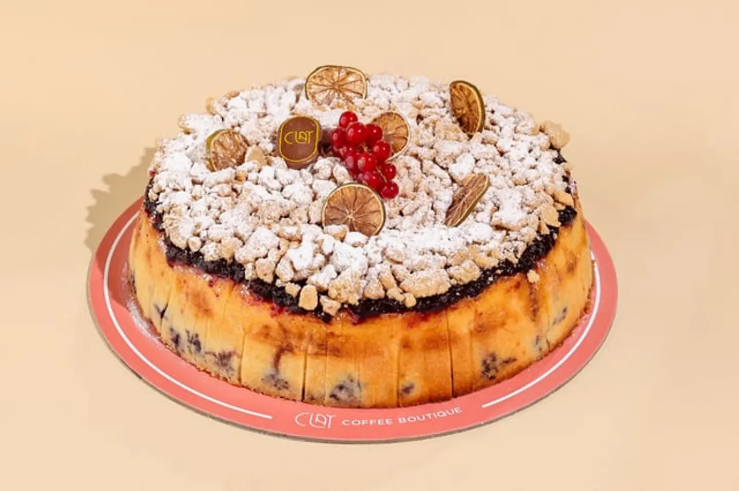 Lemon Crumble English Cake Large