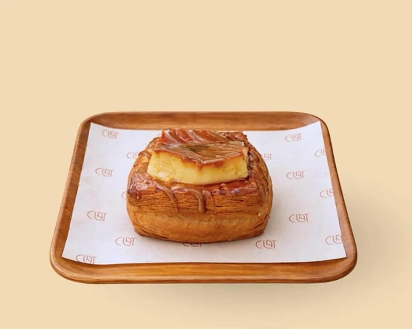 Crème Caramel Danish