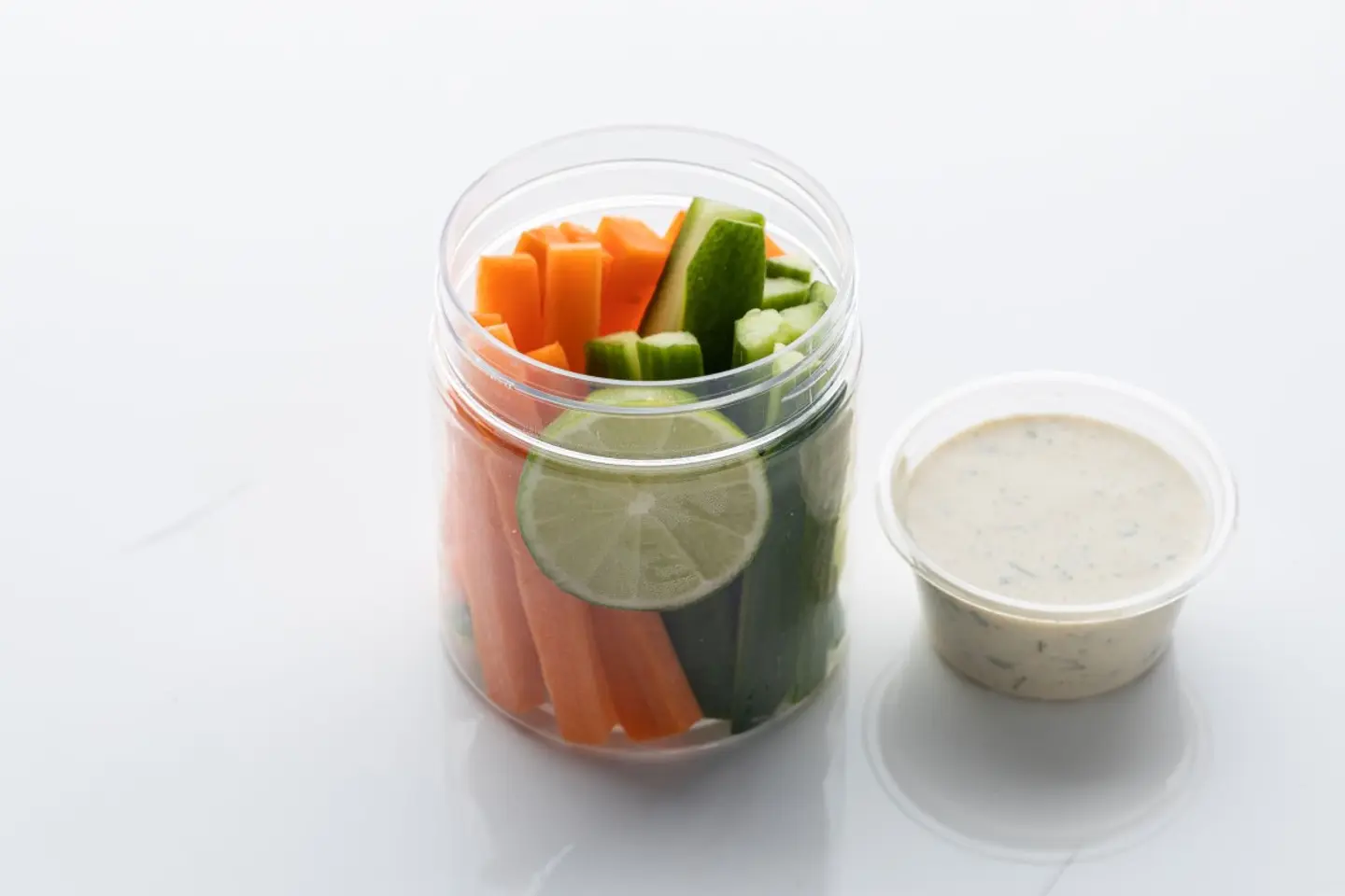 Carrot And Cucumber Stick