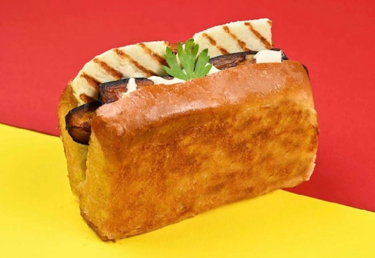 حلومي باذنجان