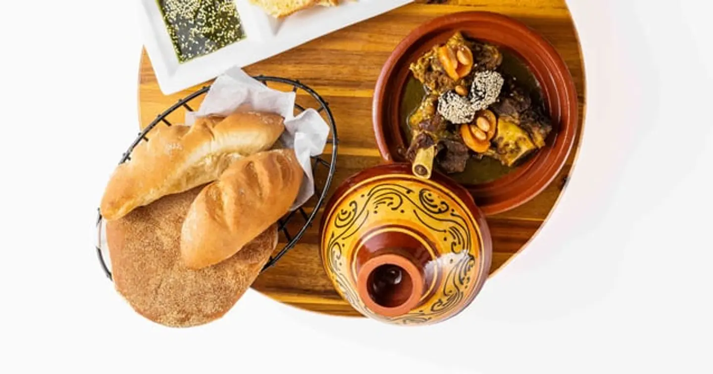 طاجن لحم برقوق