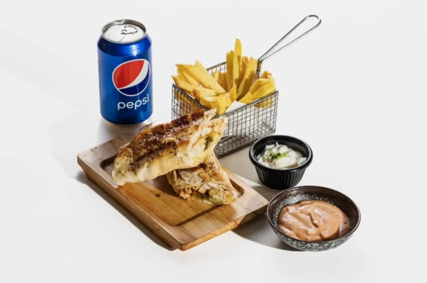 Shrimp Sandwich Meal