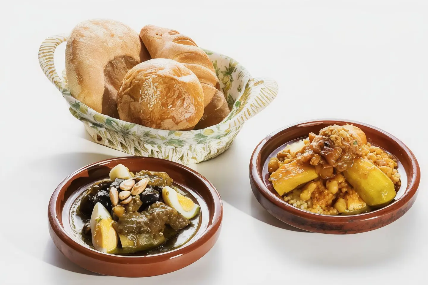 Vegetable Couscous + Plum Meat