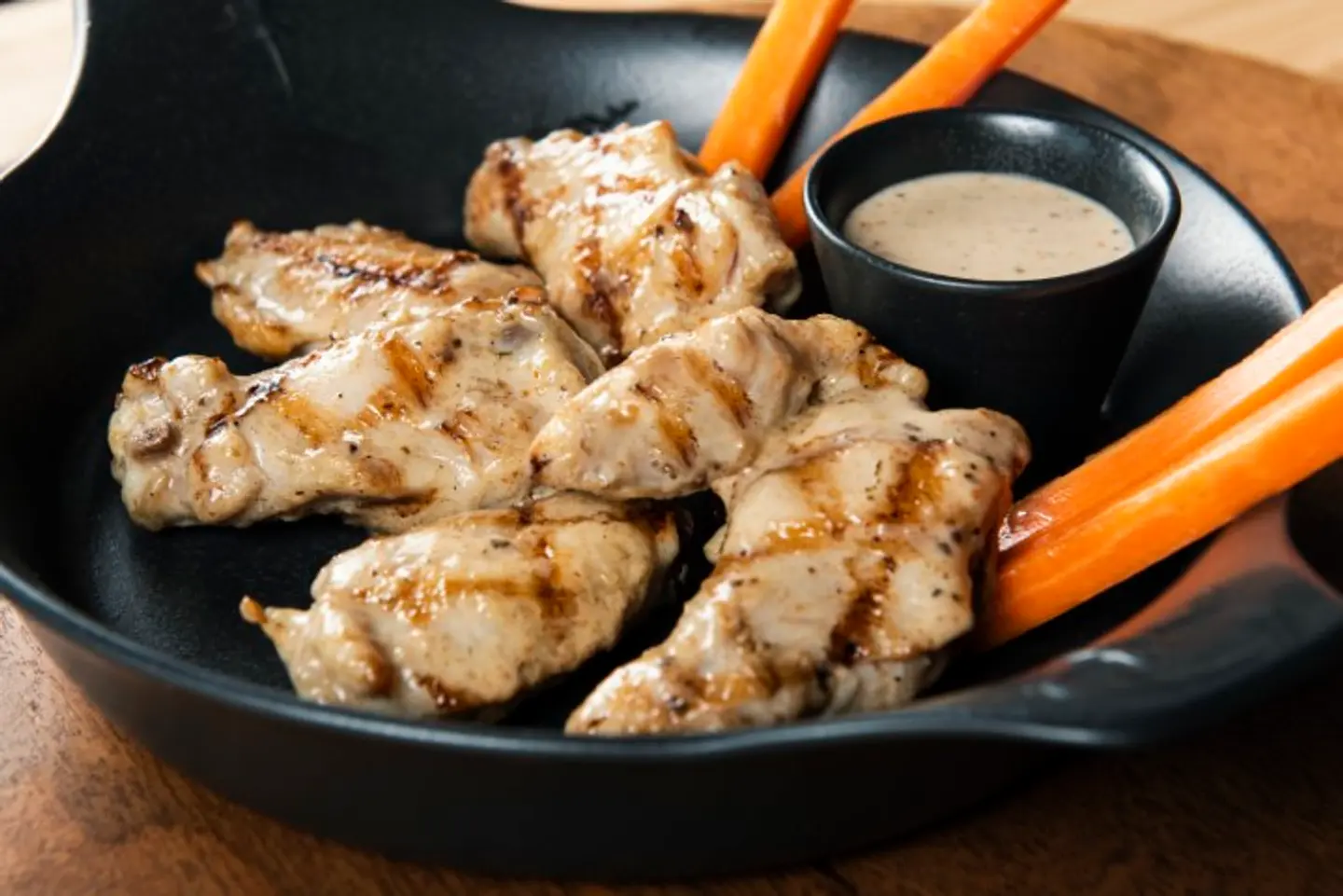 Peri Peri Chicken Wings (Spicy)   4 Pcs