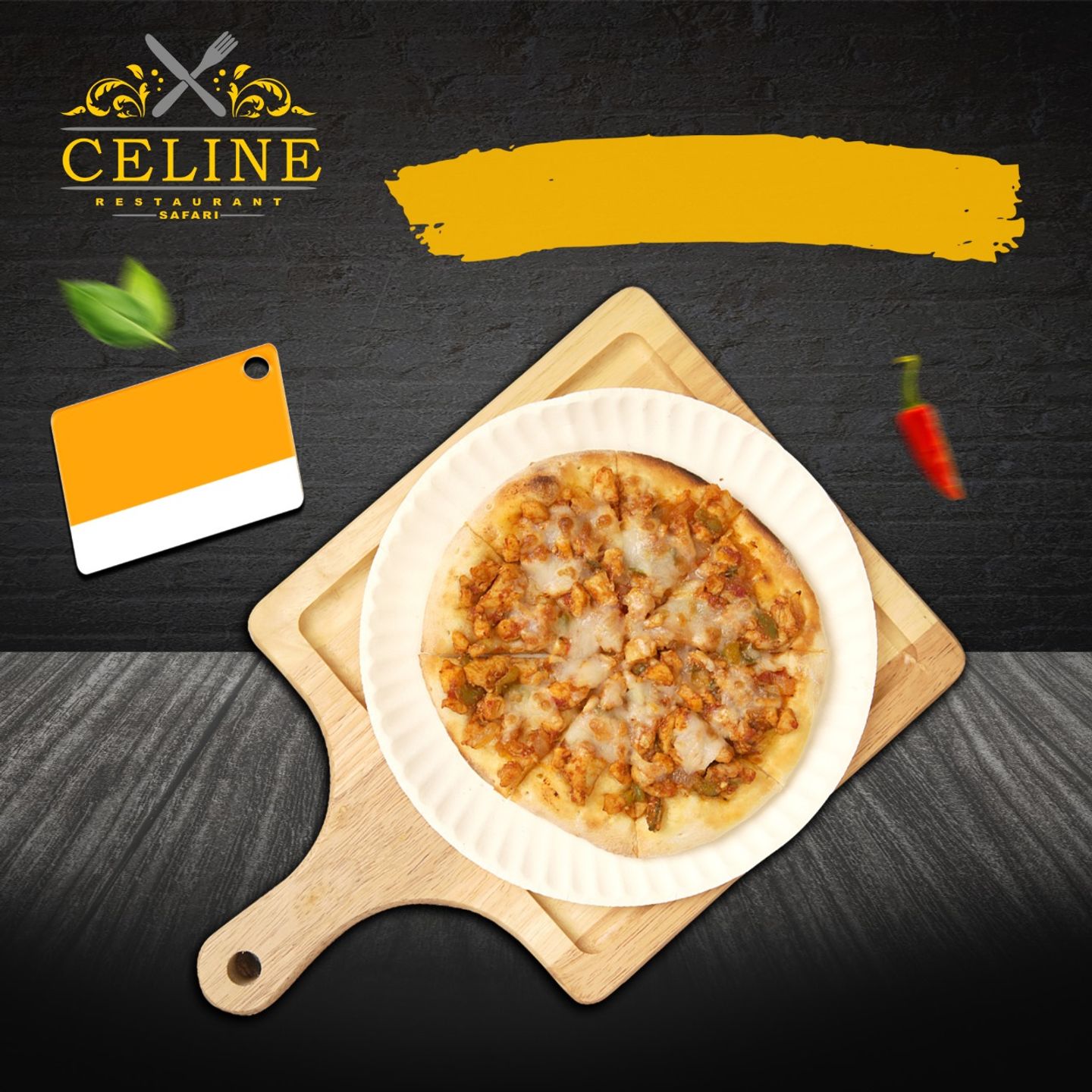 Chicken Pizza Large