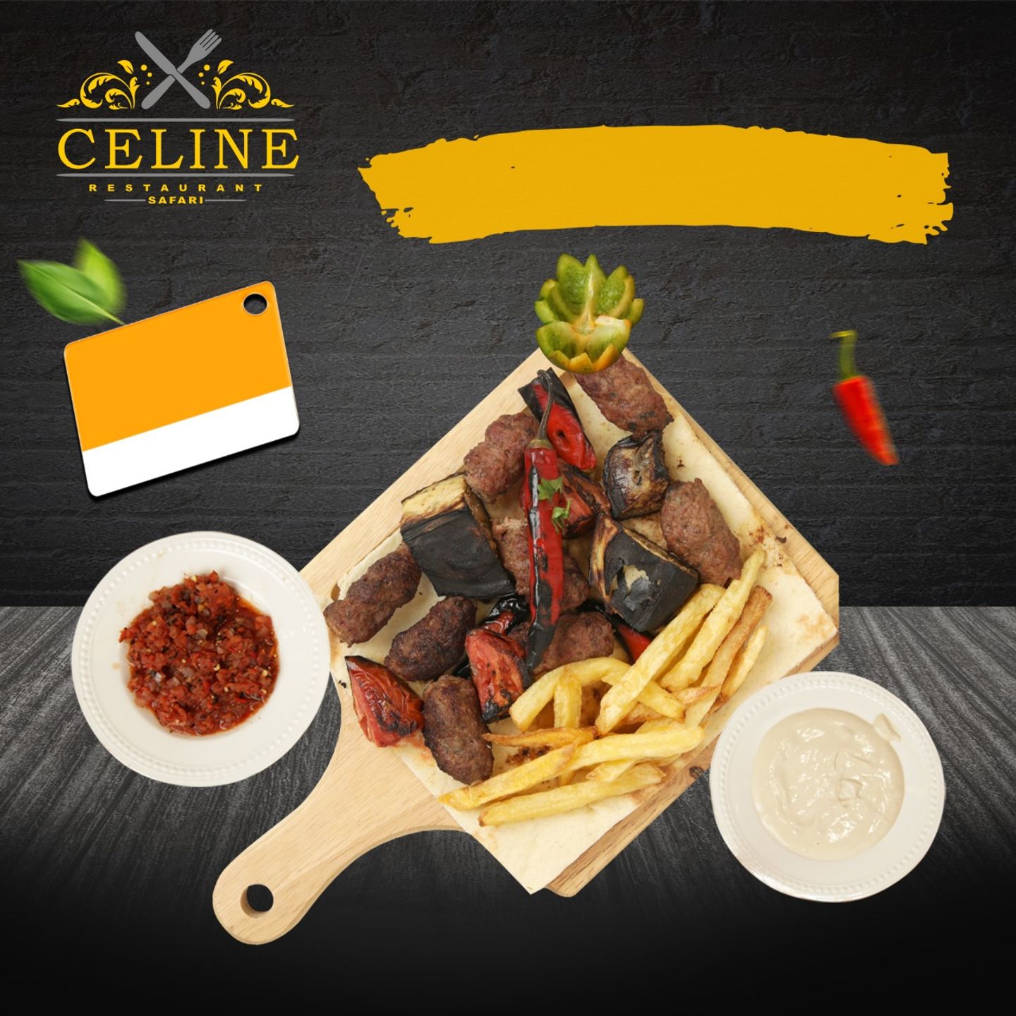 Bathengan Kebab Skewer