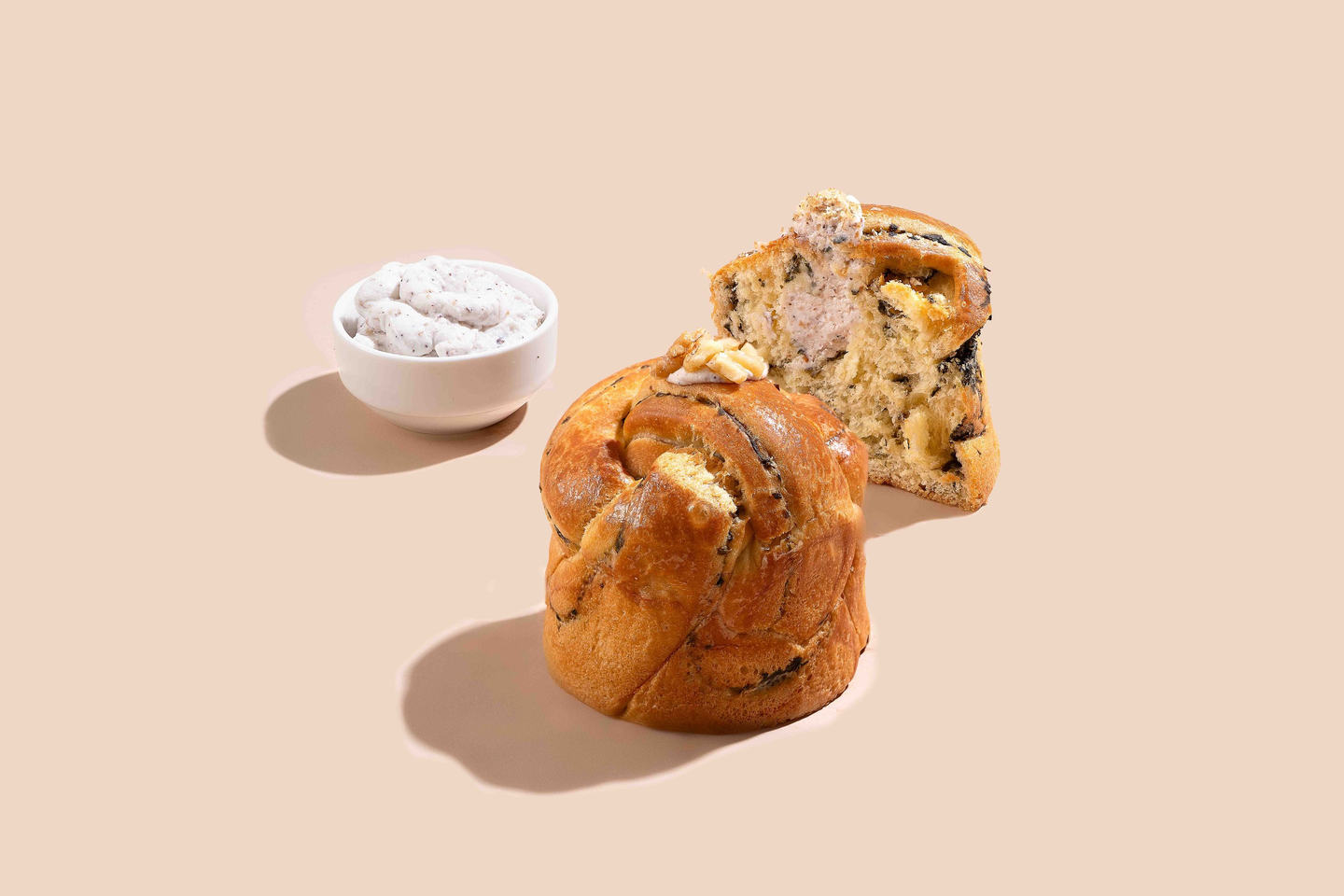 Spinach & Ricotta Twist Brioche