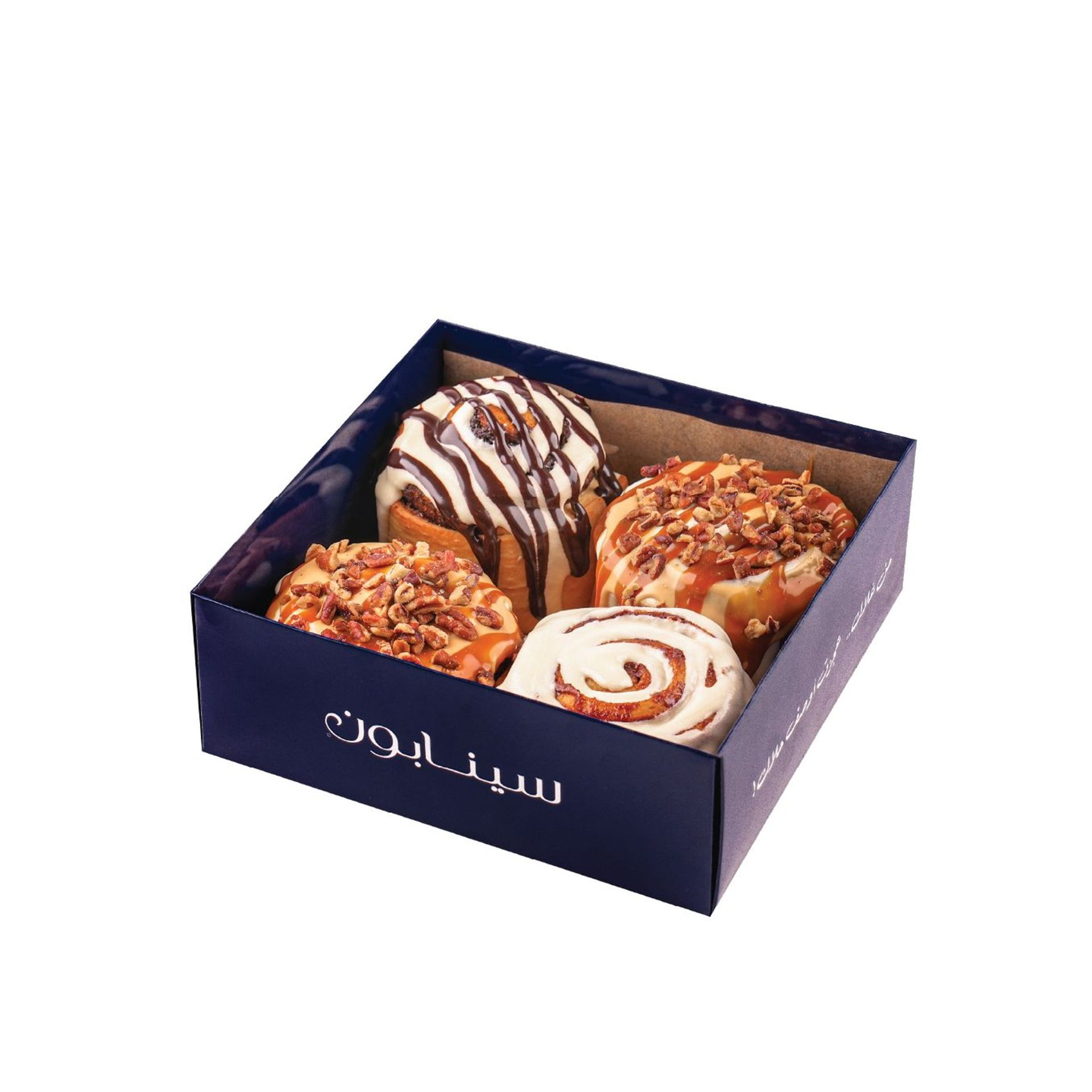 ٤ قطع سينابون مشكلة