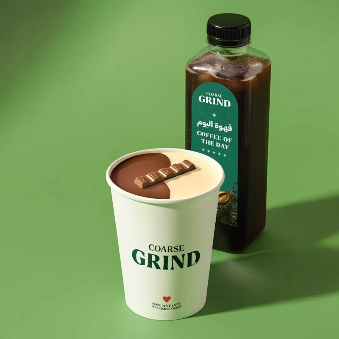 عرض لتر مشروب + بودينج