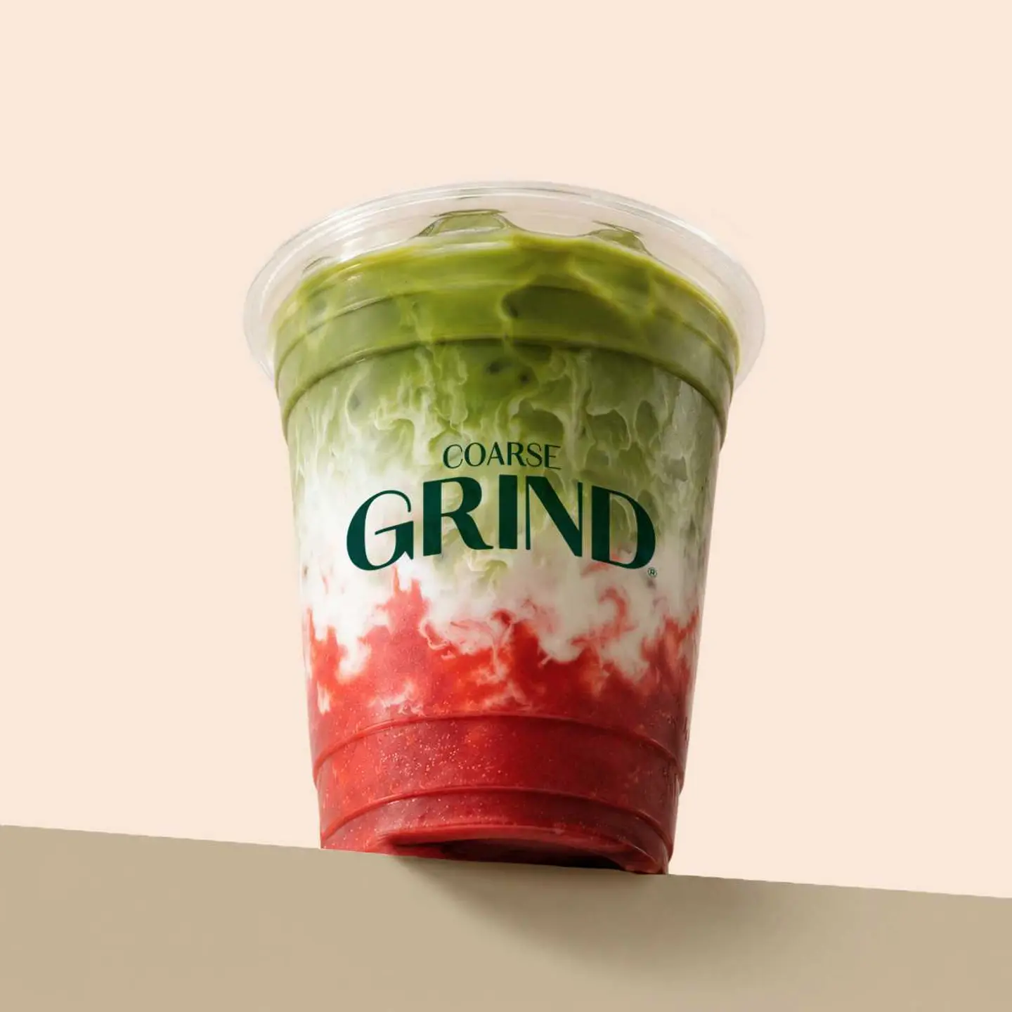 Iced Strwaberry Matcha