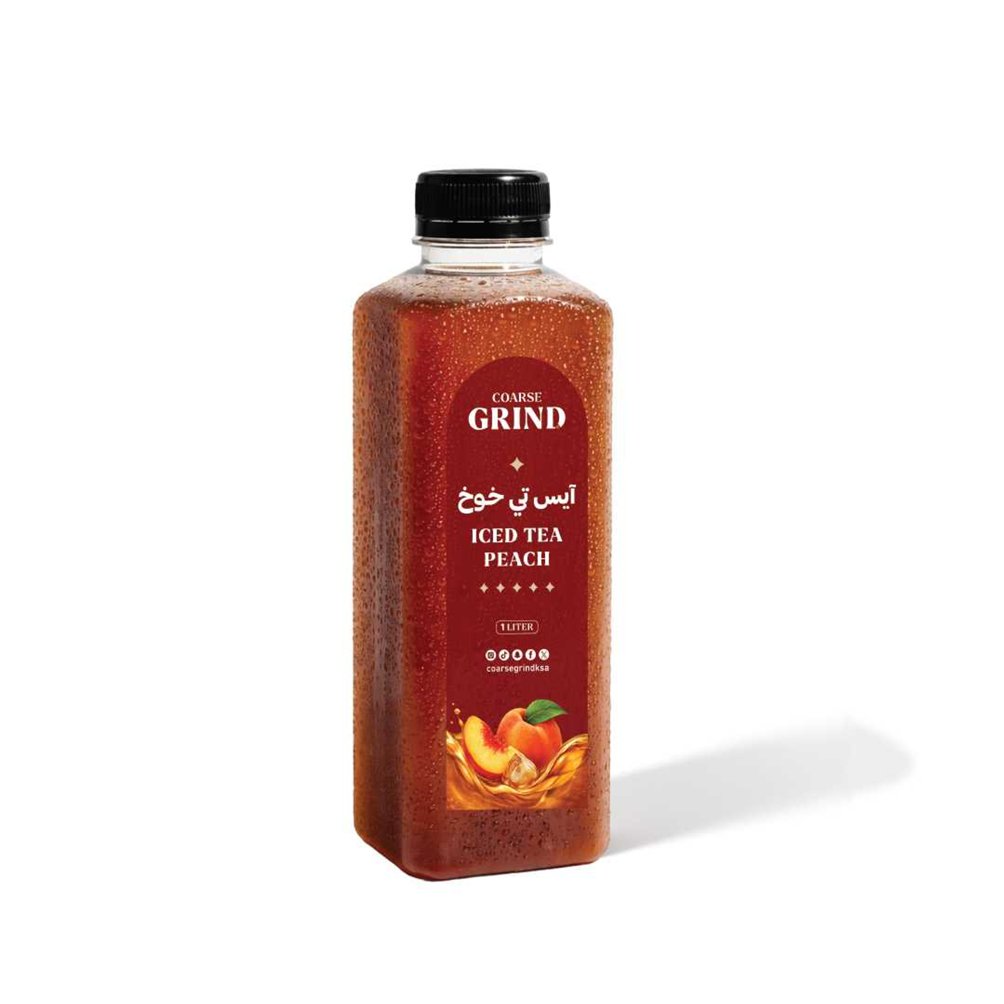 زجاجة آيس تي خوخ