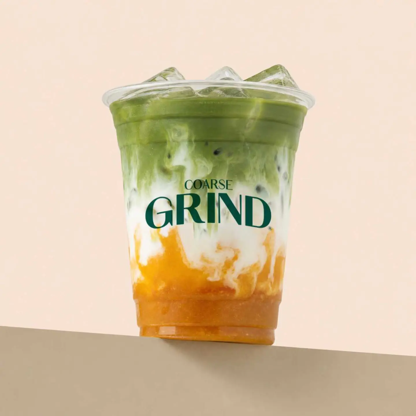 Iced Pasion Fruit Matcha