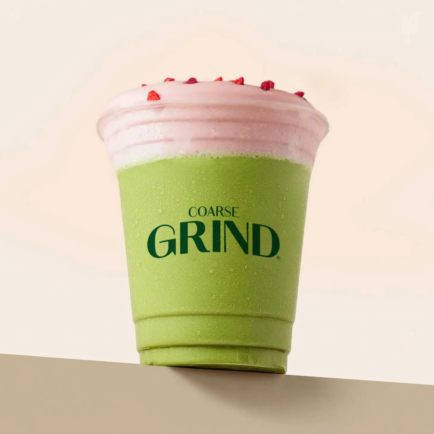 Strawberry Foam Matcha