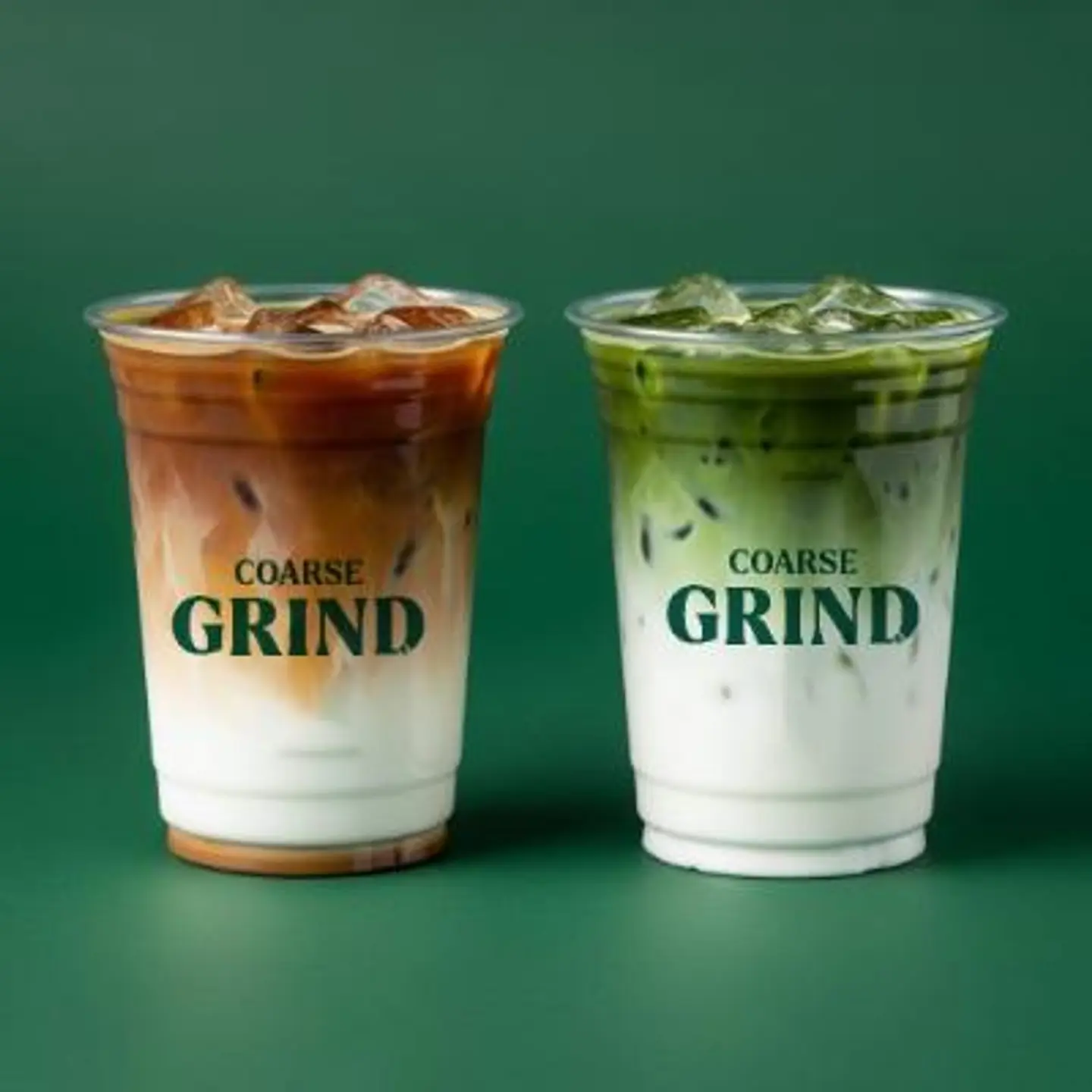 مشروب الماتشا مع الثلج