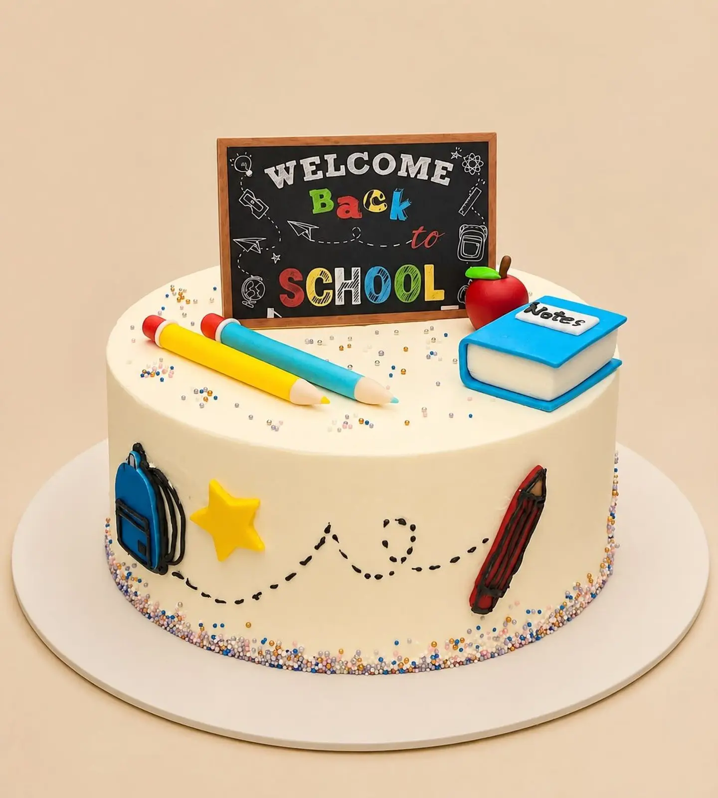 Back To School Cake