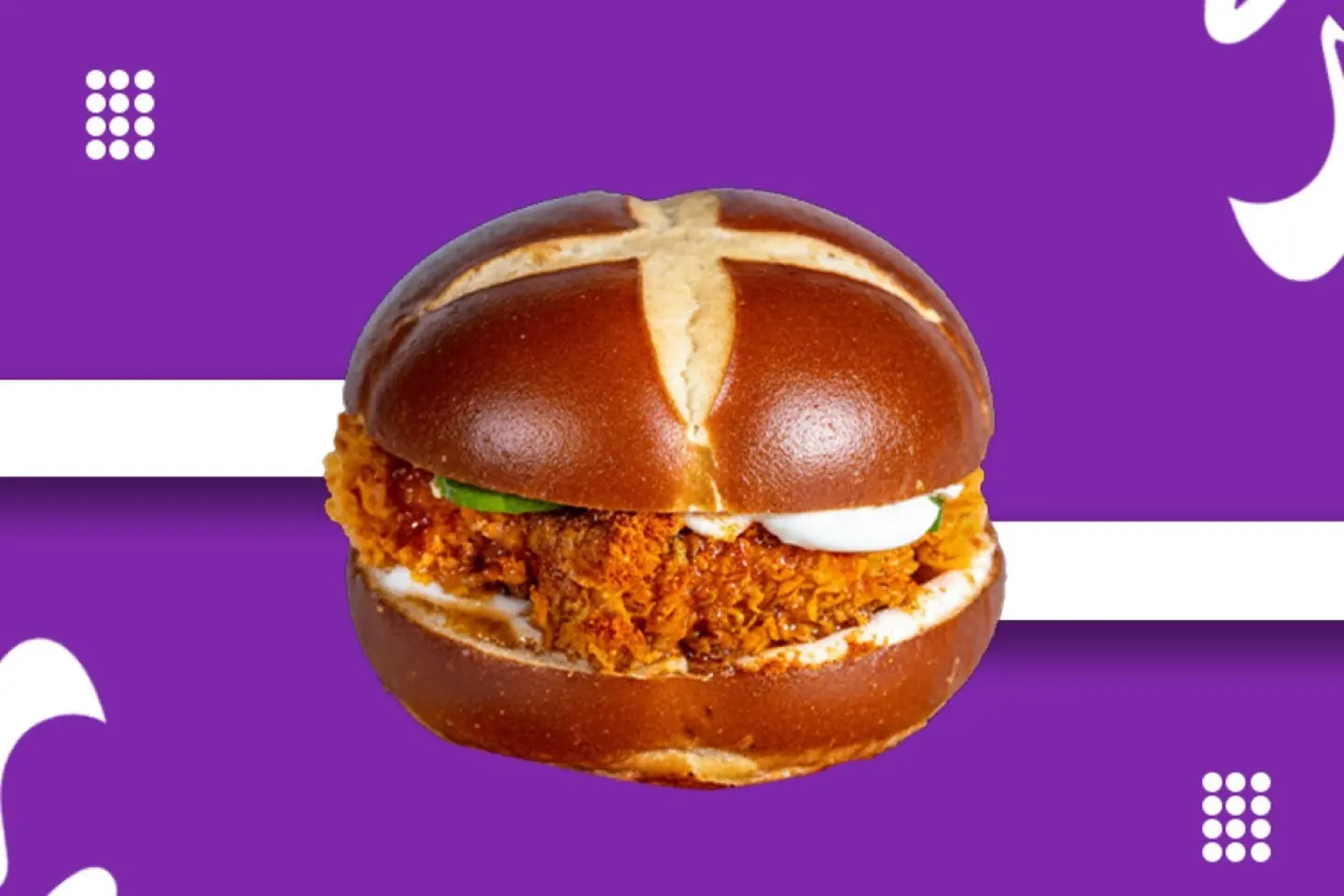 Honey Nashville Chicken Burger