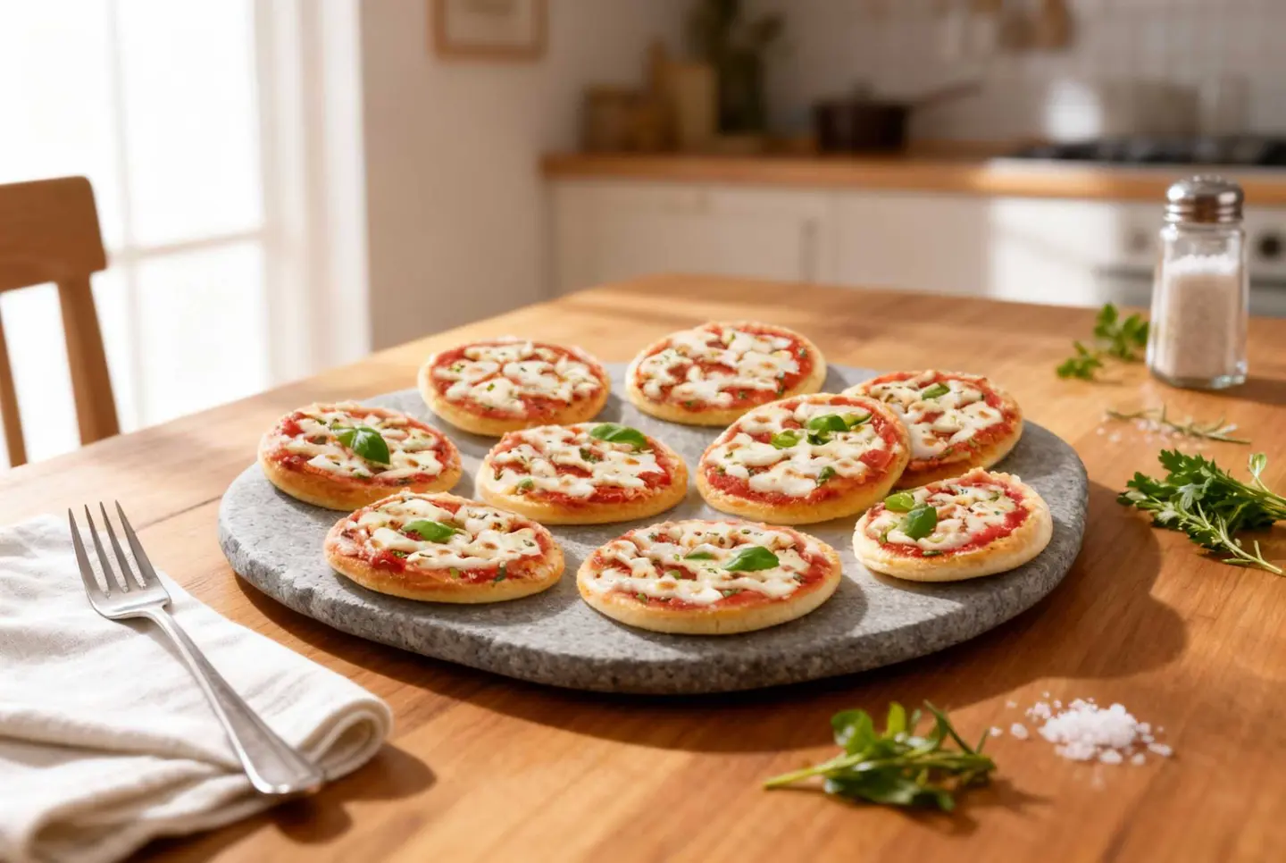 Mini Pizza Margherita (10 Pcs)